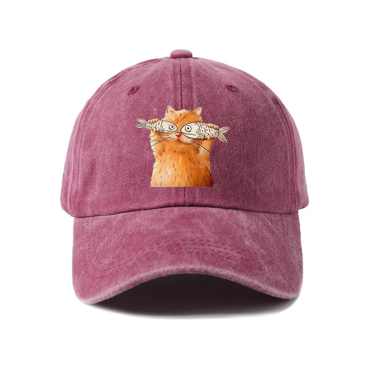Cute Cartoon Animal Character Graphic Baseball Cap