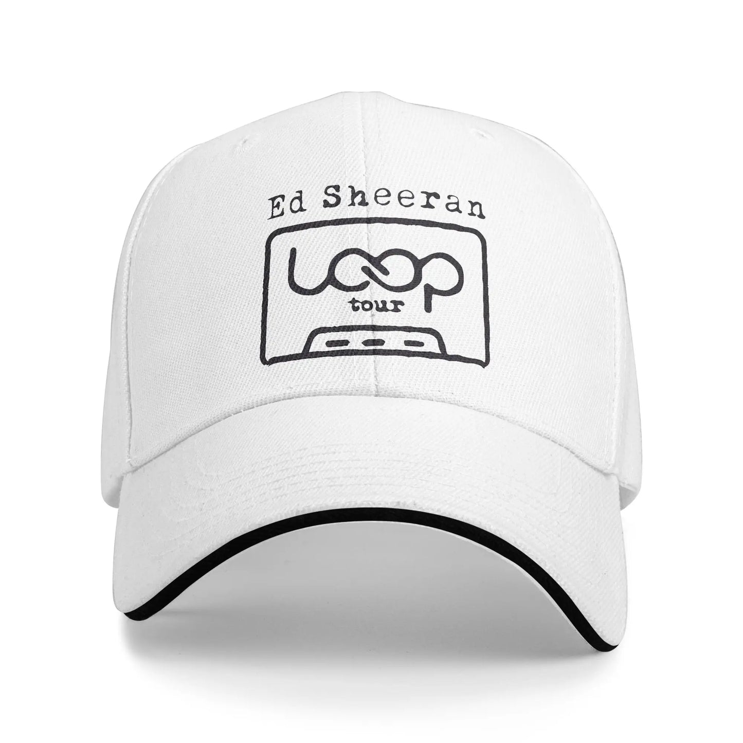 Men Women Ed Sheeran LOOP Tour Hats Trendy Baseball Cap