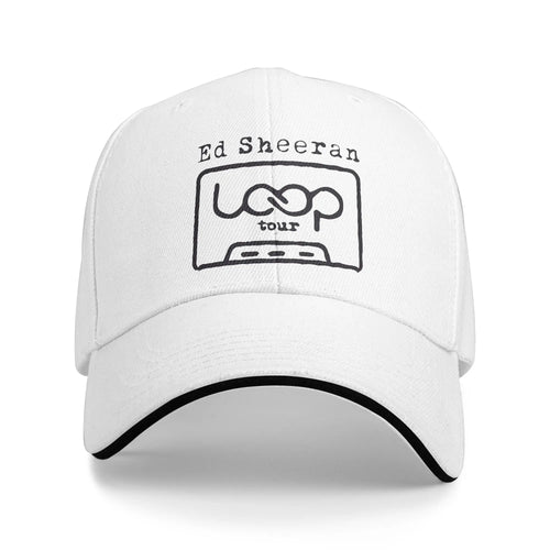 Men Women Ed Sheeran LOOP Tour Hats Trendy Baseball Cap