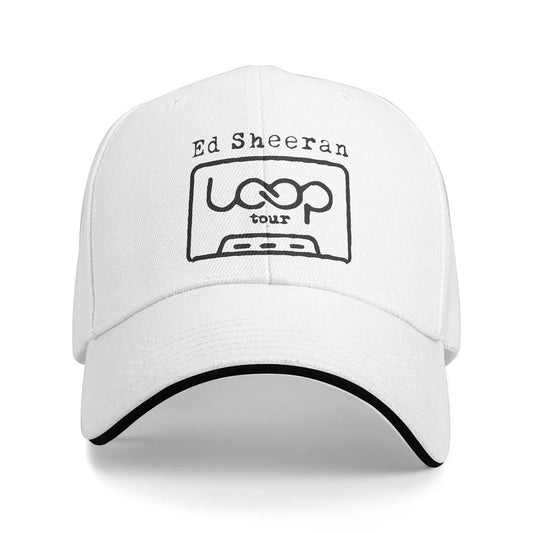 Men Women Ed Sheeran LOOP Tour Hats Trendy Baseball Cap