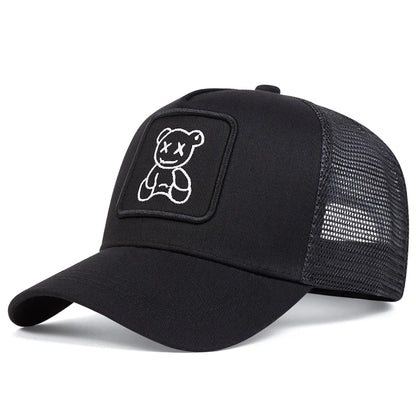 Unisex XX Little Bear Embroidery Baseball Caps