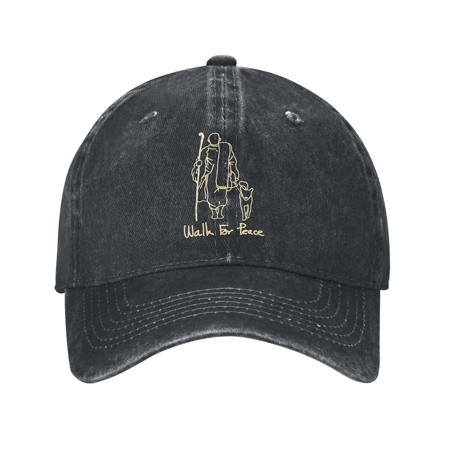 Walk For Peace Washed Baseball Cap