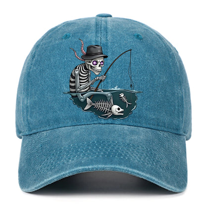Personalized Skull Print Baseball Cap For Men And Women, Halloween Party Decoration Hat
