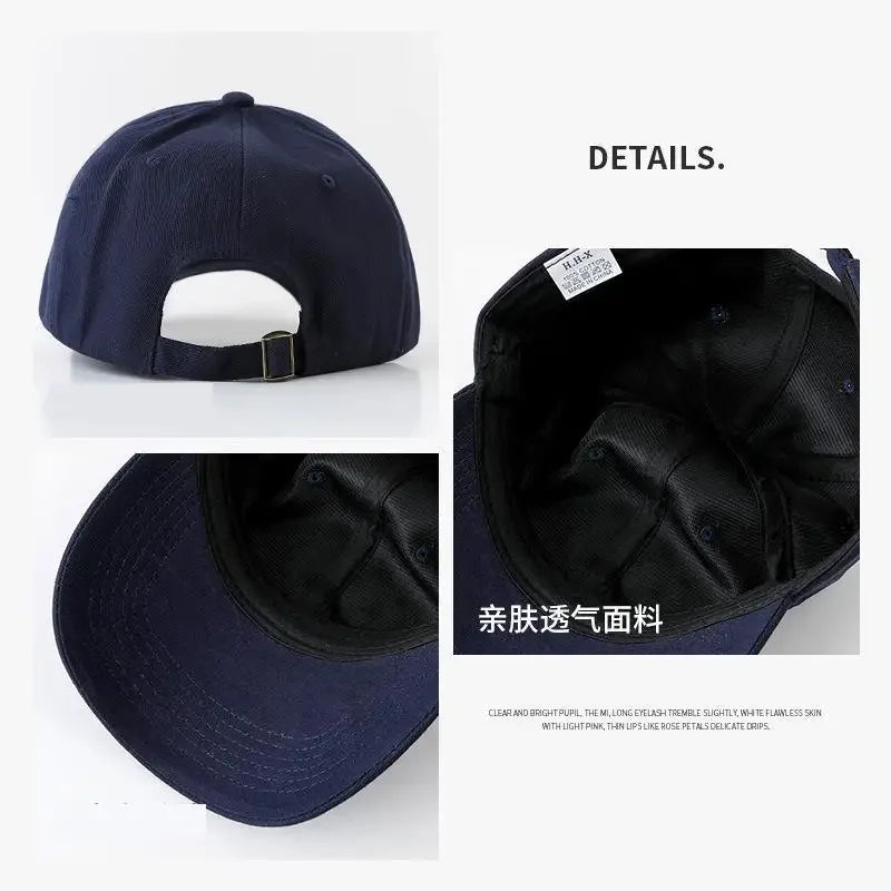 Large Fit Cotton Baseball Cap
