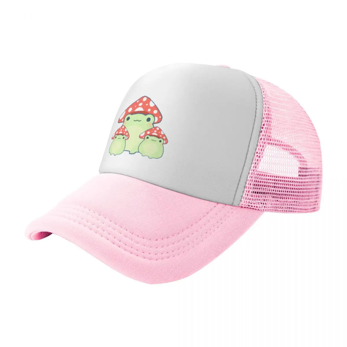Mushroom Frog Family Baseball Cap