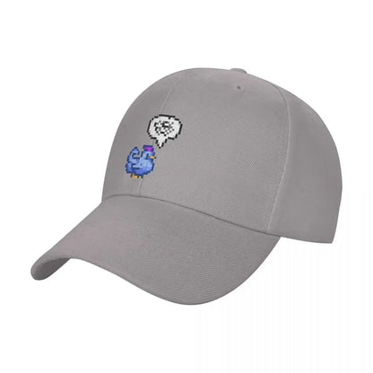 2026 Grumpy Blue Chicken Stardew Valley Baseball Cap