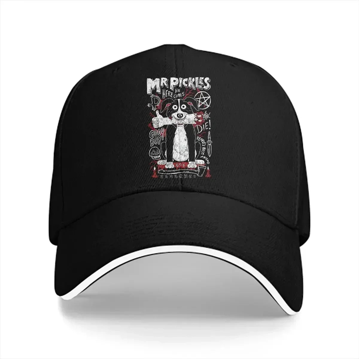 Mr Pickles Border Collie Baseball Cap