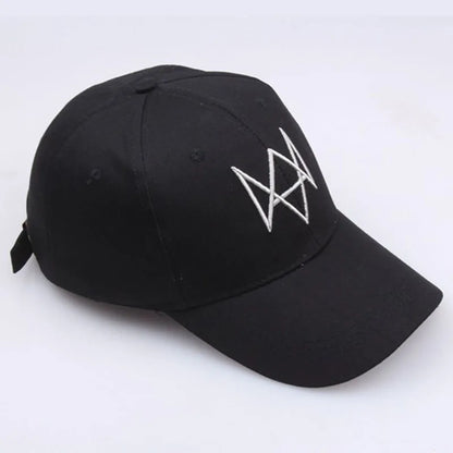 Solid Color Baseball Caps Men Women Cosplay Watch Dog