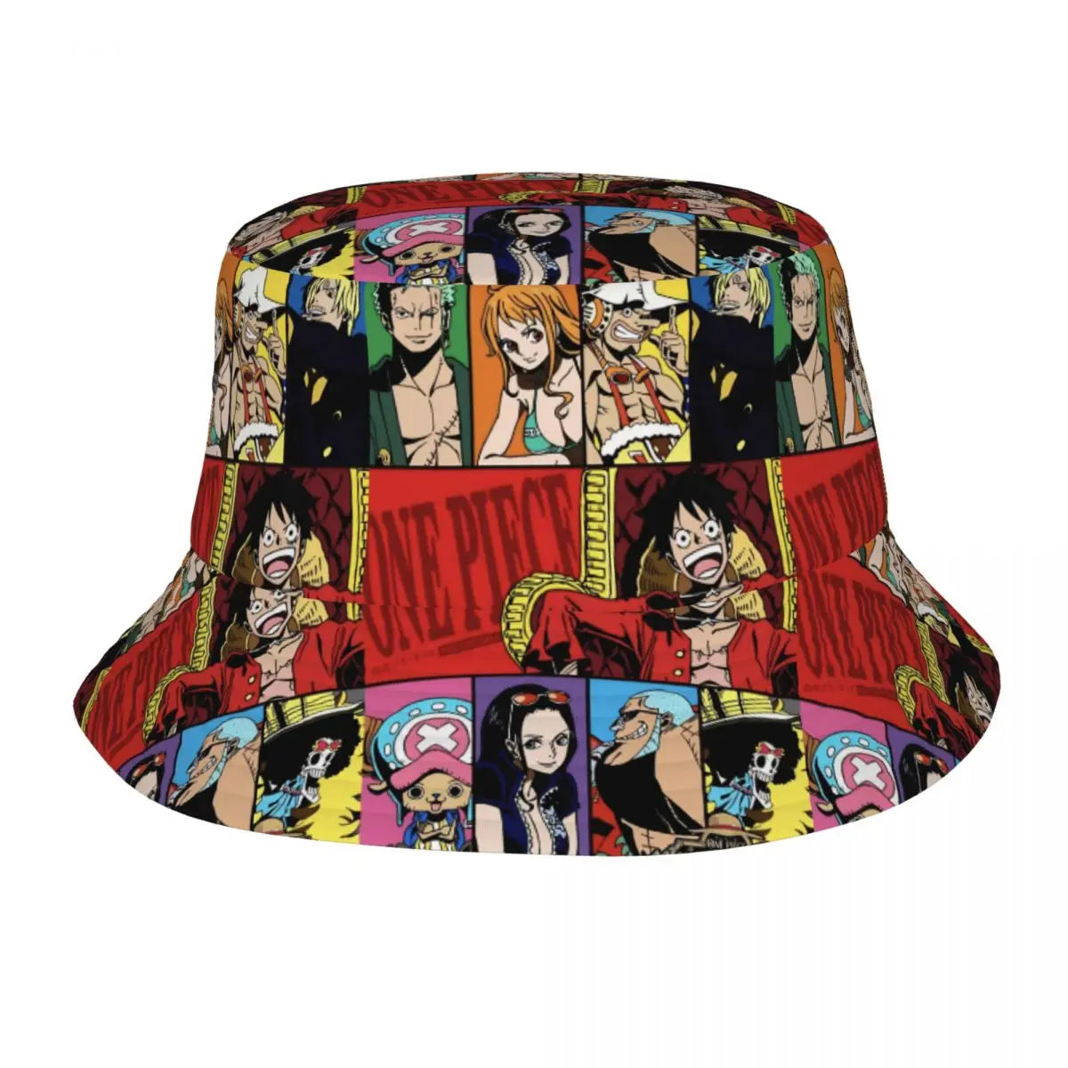 Streetwear One Piece Anime Bucket Hat