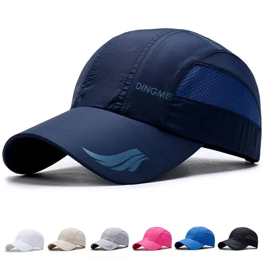 New Mesh Men's Hats Quick Dry Baseball Caps Sun Hats
