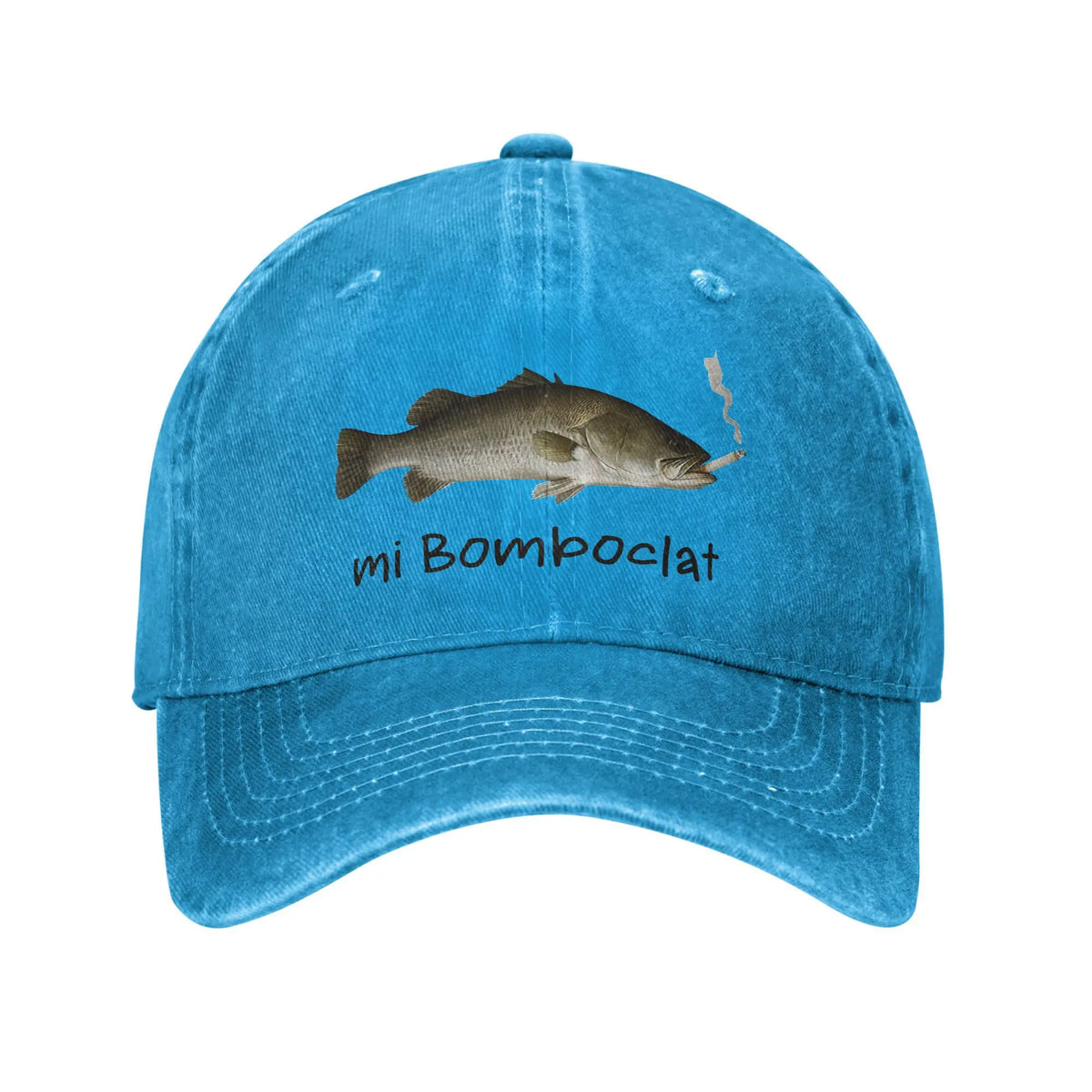 Bomboclat Fish Meme Baseball Cap