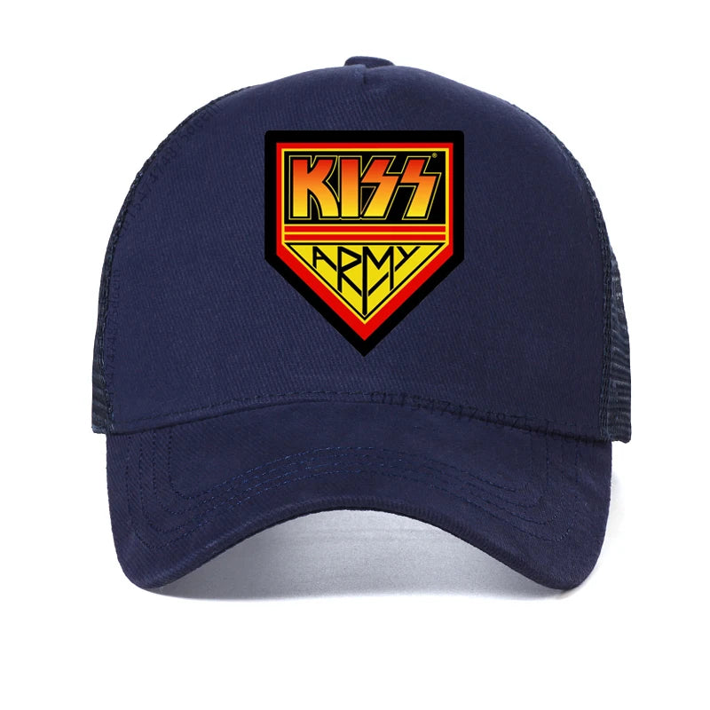Rock Band Kiss Hat Fashion Cotton Baseball Cap