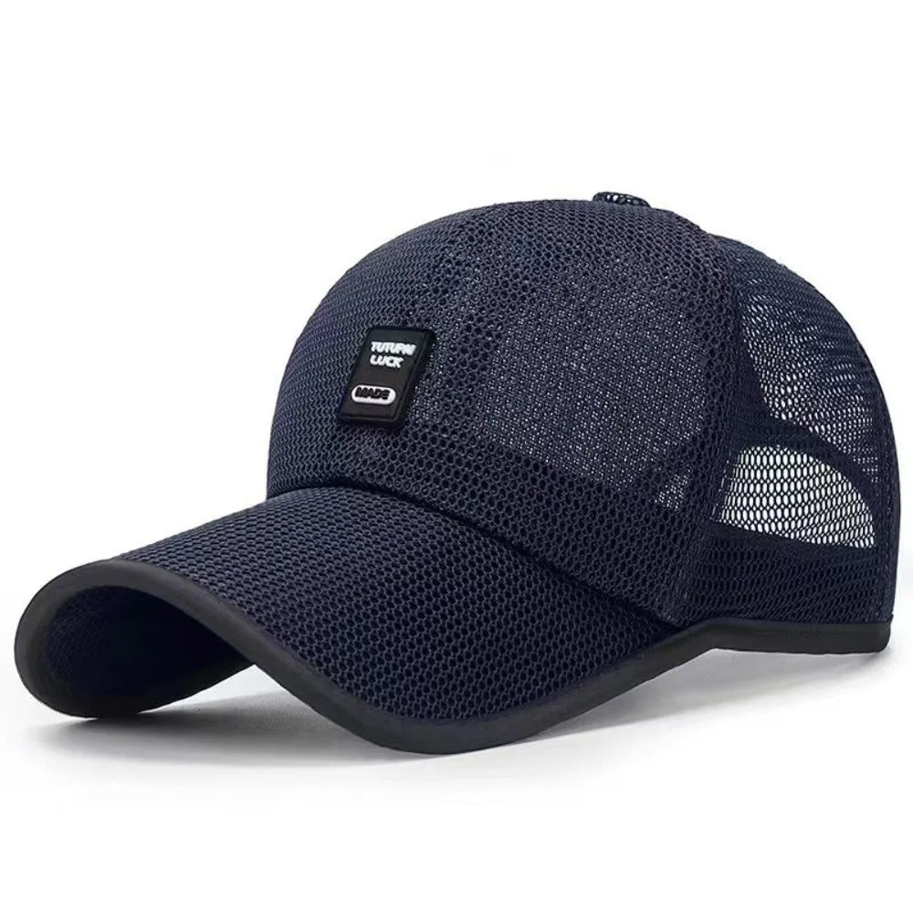 Fashion Breathable Baseball Cap Snapback Closure Unisex Baseball Hat