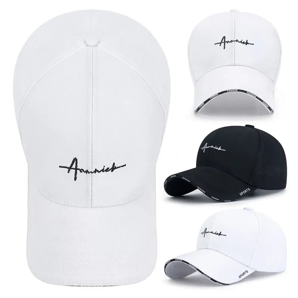 Hat Women's Korean Version Letter Embroidery Cap Baseball Cap