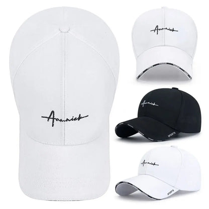 Hat Women's Korean Version Letter Embroidery Cap Baseball Cap