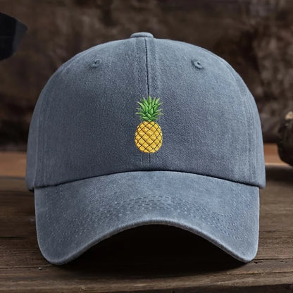 Pineapple Printed Baseball Cap Outdoor Casual Hat
