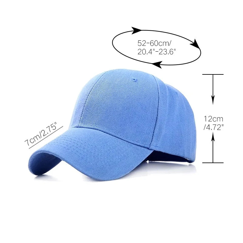 Men Women Multiple Color Baseball Cap Peaked Cap Unisex