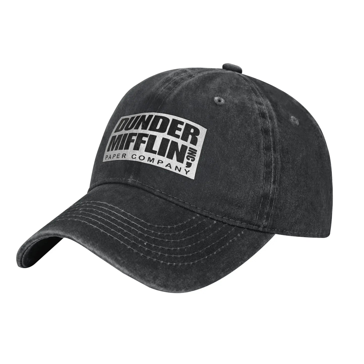 Vintage Dunder Mifflin Paper Company Baseball Caps Unisex Style