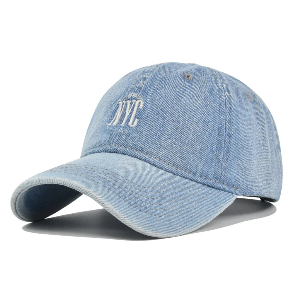 Soft Washed Distressed Embroidered Heart Baseball Cap