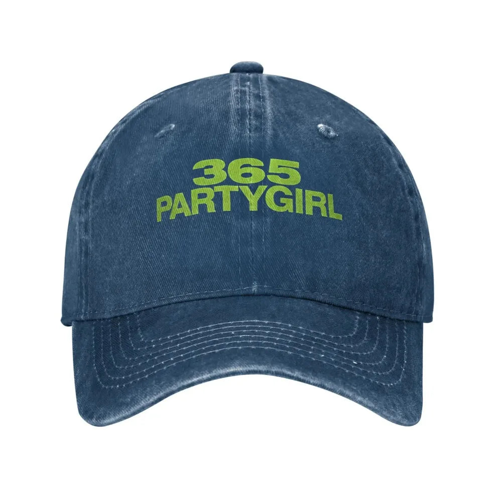 365 Party Girl Summer Vintage Baseball Caps Charli XCX Men Women