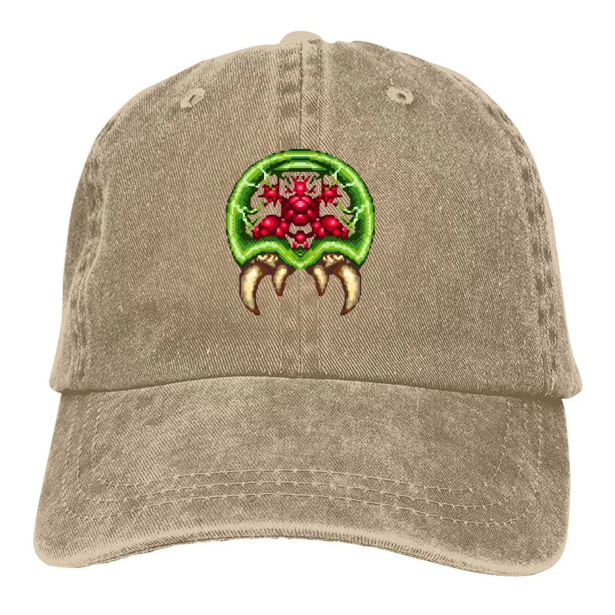 Giant Metroid Baseball Caps Peaked Cap Super Metroid Game