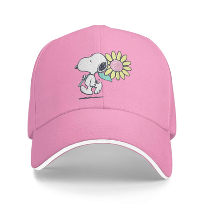 Snoopy Woodstock Sandwich Hat Baseball Cap