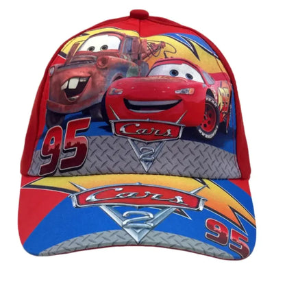 Lightning McQueen Cars Anime Cute Children Baseball Cap