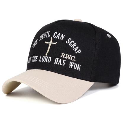 Unisex BUT THE LORD HAS WON Embroidery Baseball Caps Spring Autumn