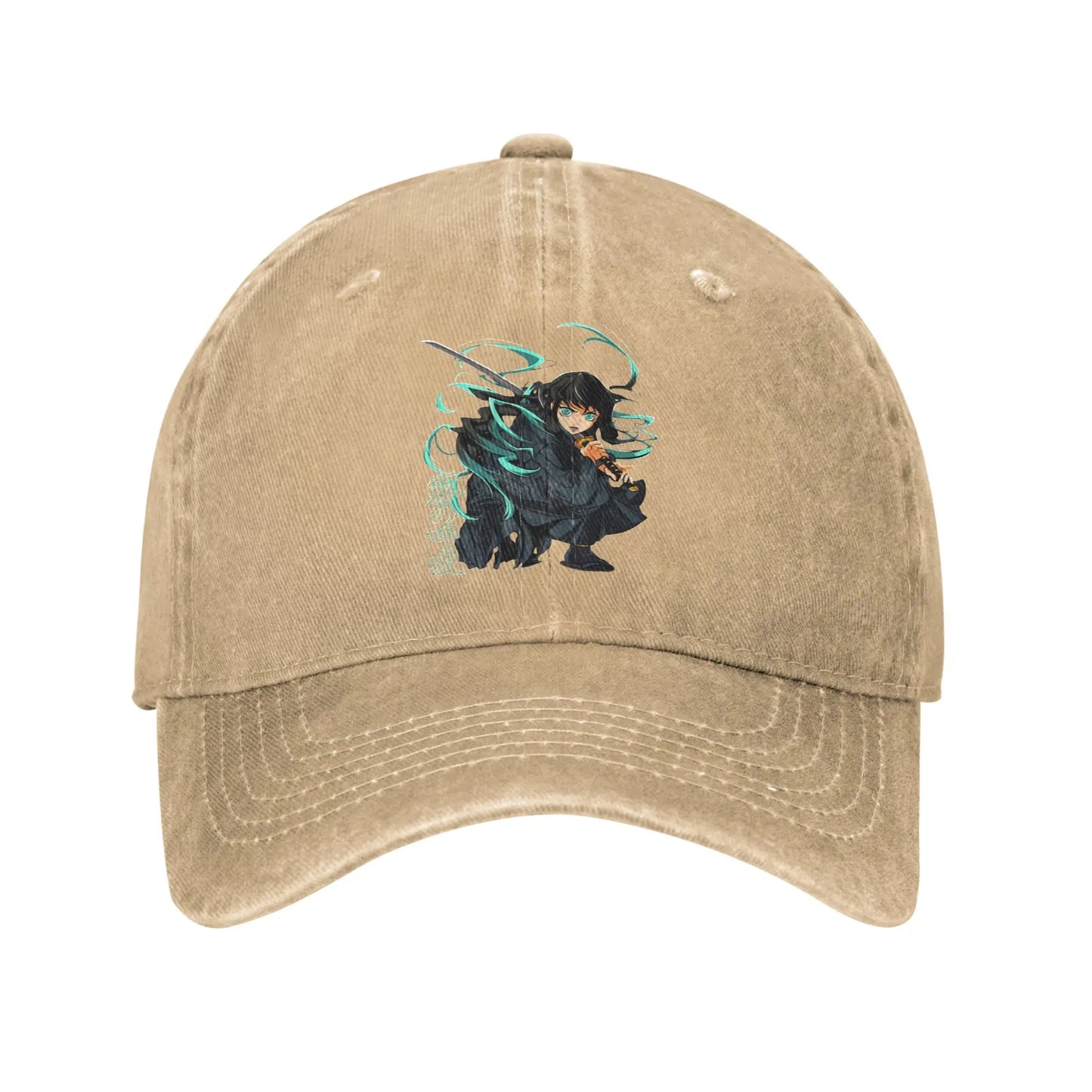 Mist Breathing Baseball Caps Peaked Cap Demon Slayer