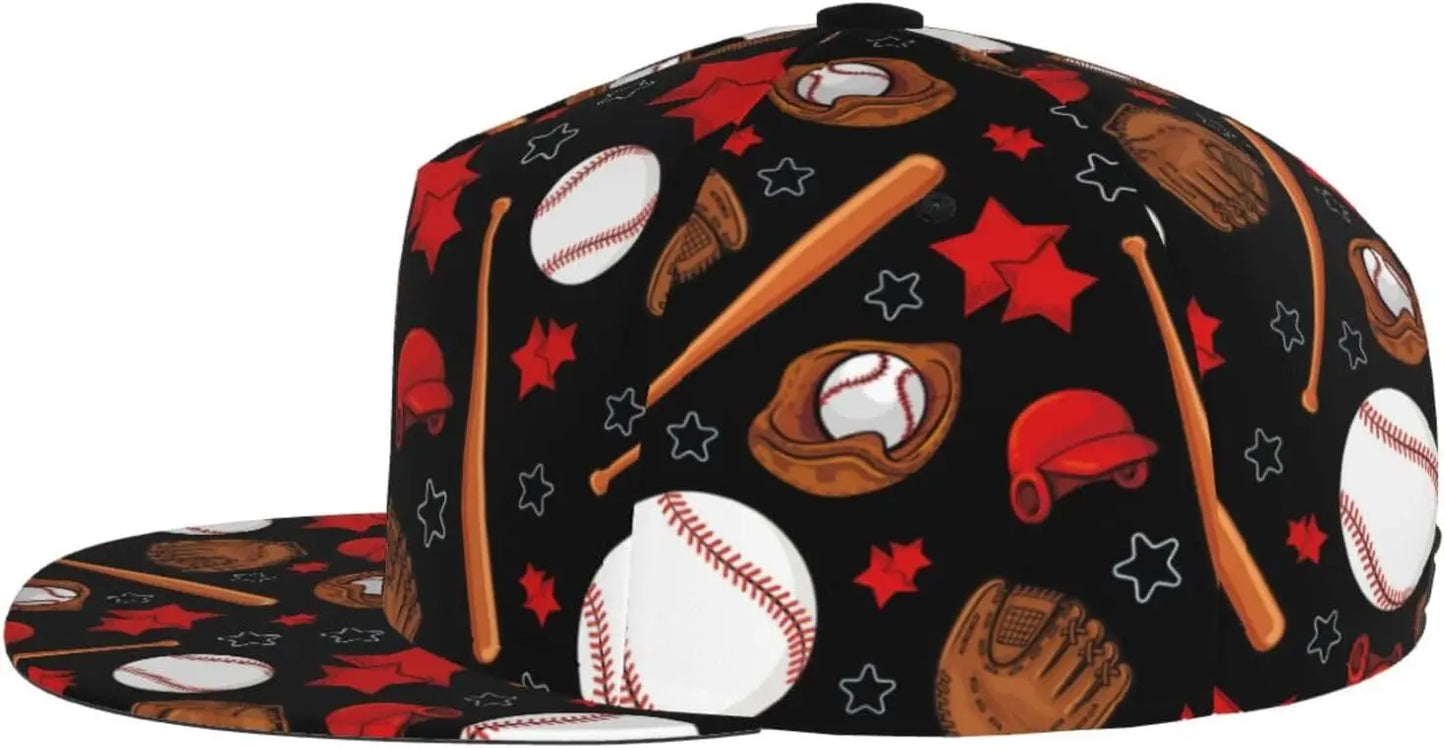 Snapback Cap Hip Hop Trucker Hat For Dance Hiking