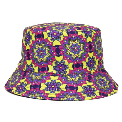 Cartoon Panama Bucket Hats Animal Letter Print Fisherman Hat Summer Sun Hats For Women Men