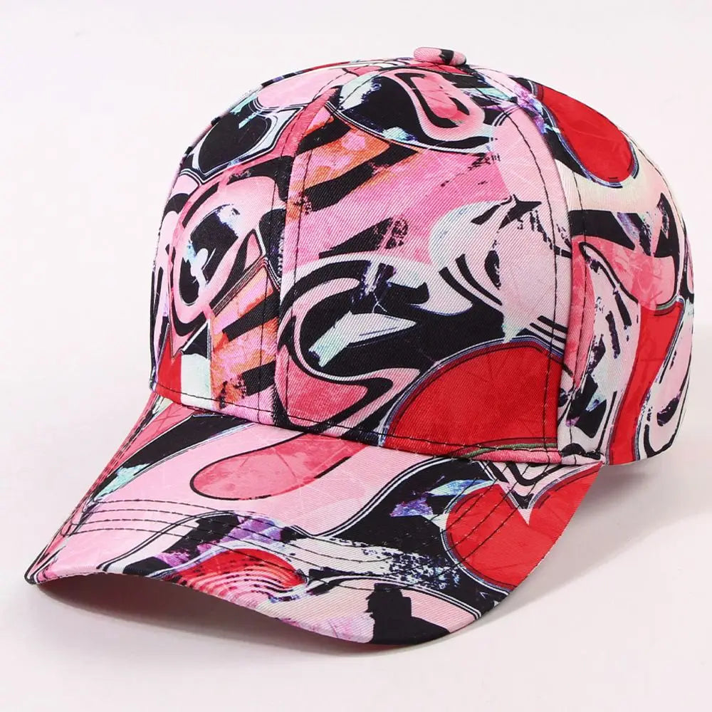Spring Summer Hat Graffiti Baseball Cap