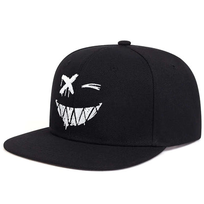 Unisex Personality Embroidery Hip-hop Hats Baseball Caps Sunscreen Hat Snapback Caps