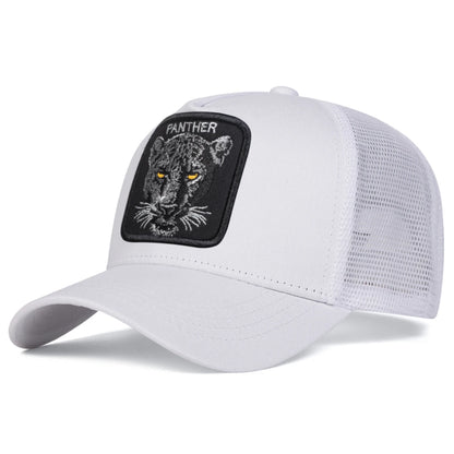 Panther Embroidered Mesh Baseball Cap
