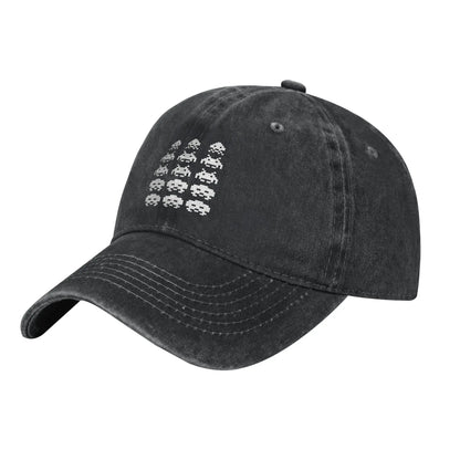 Space Invaders Unisex Style Baseball Caps