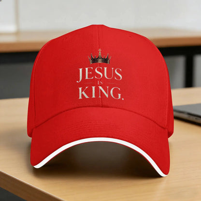 Jesus is King Baseball Cap