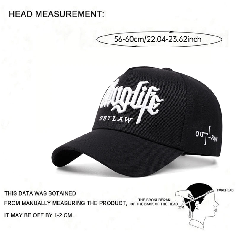 Simple and Fashionable New Baseball Hat Riot LIFE