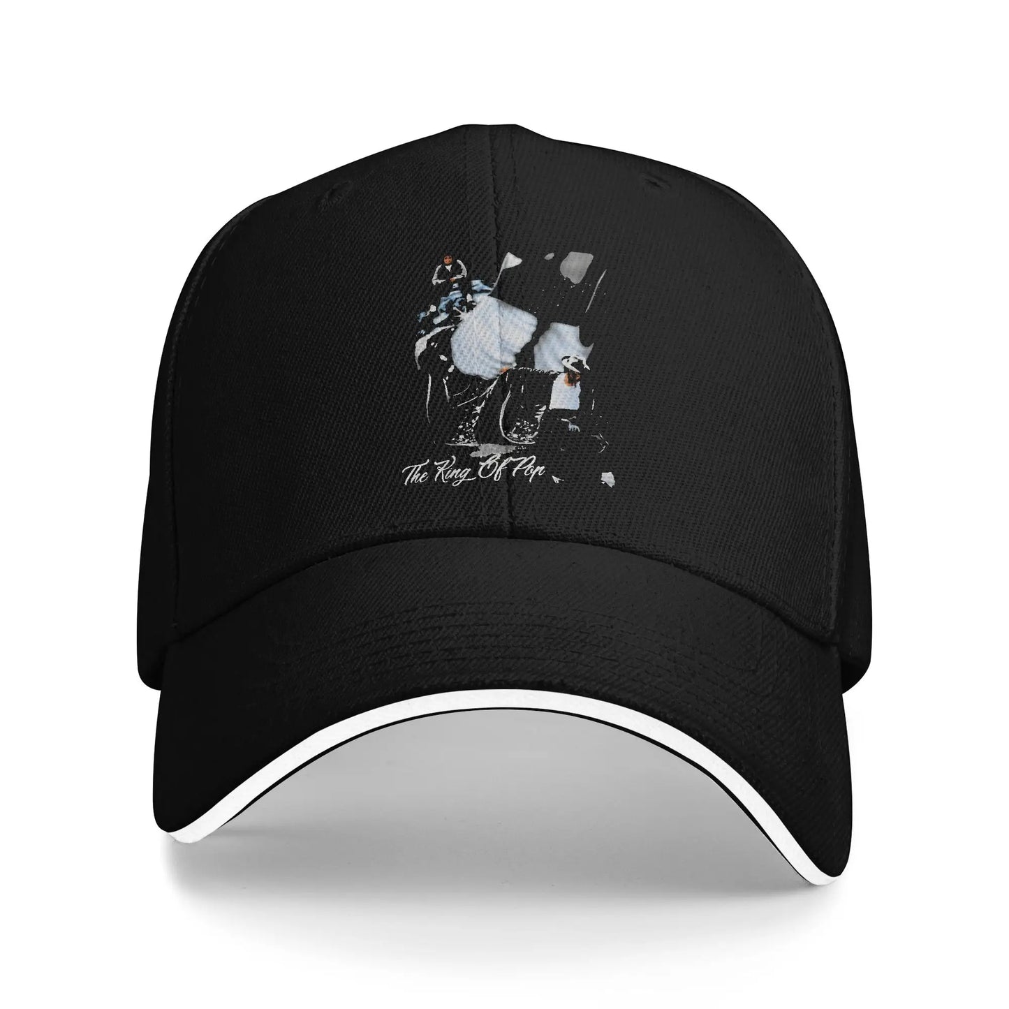 Adult Best Dance Musical MJ King Of Pop Sandwich Cap Baseball Cap