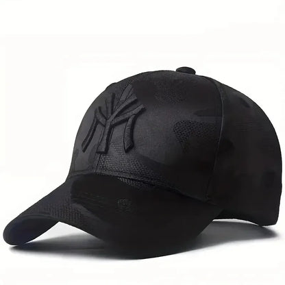 Unisex Letter Embroidery Camouflage Baseball Caps