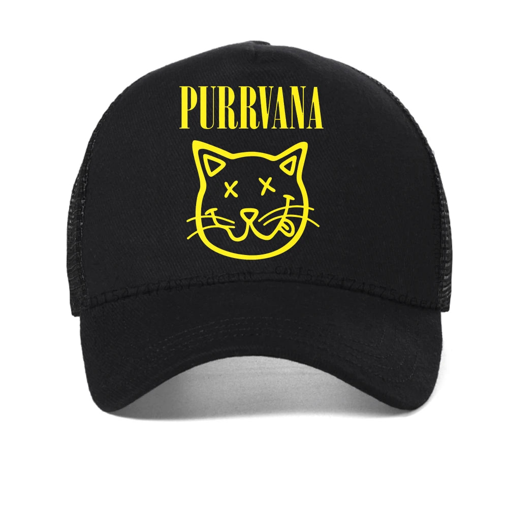 Purrvana Cat Baseball Cap