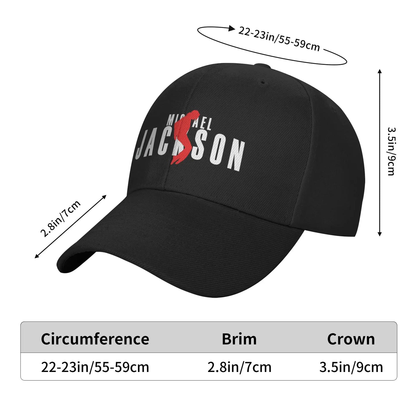 The King Of Pop Michael Jackson Sun Baseball Cap