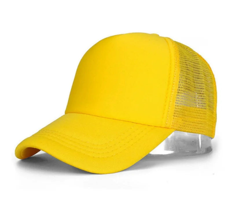 Unisex Cap Men Casual Plain Mesh Baseball Cap