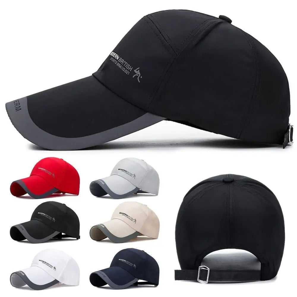 Summer Sunscreen Adjustable Sun Hats Cotton Baseball Cap Men Women