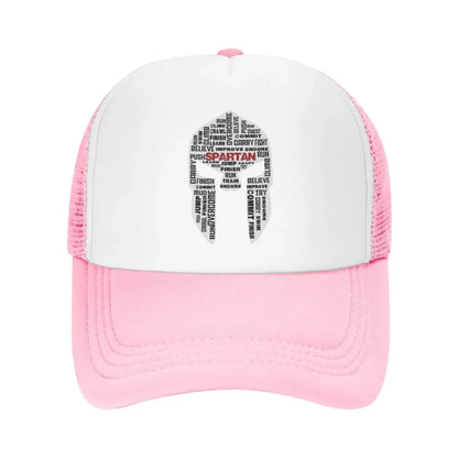 Custom Spartan Race Helmet Baseball Cap