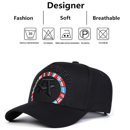 Unisex CA Letter Embroidery Baseball Caps