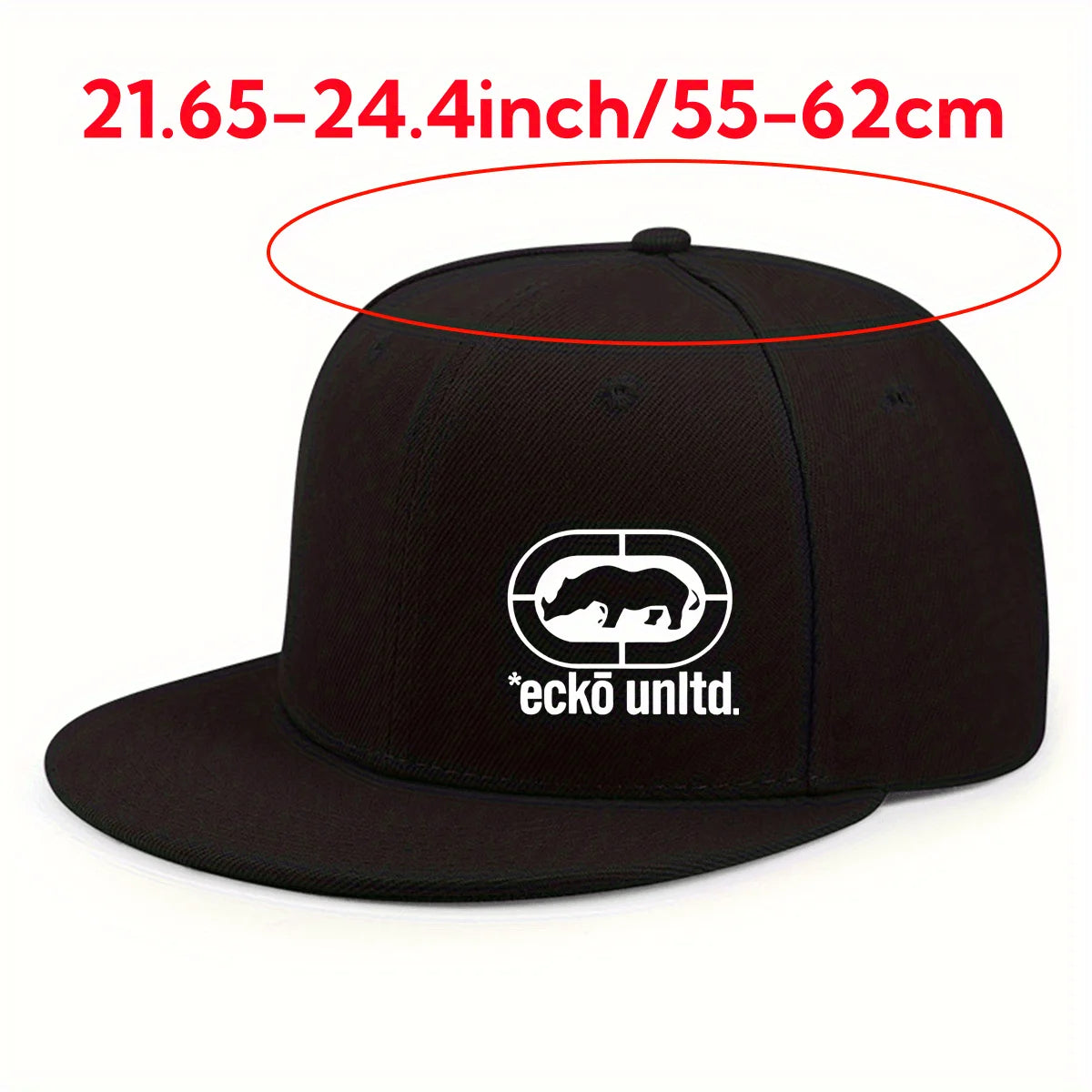 Fashionable Outdoor Flat Brimmed Hat With Fun Patterns Simple Style Unisex Snapback Caps