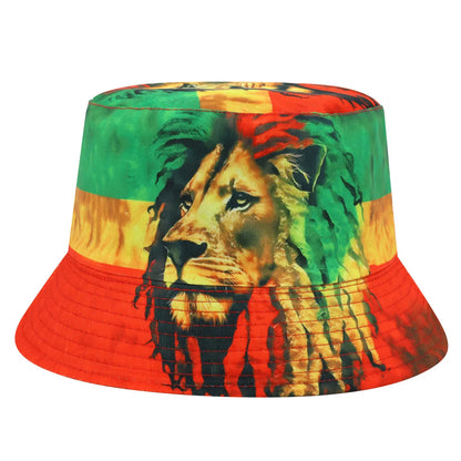 European And American Personalized Animal-Printed Bucket Hat
