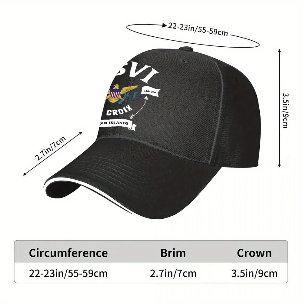 [USVI Baseball Cap] USVI St. Croix Baseball Cap