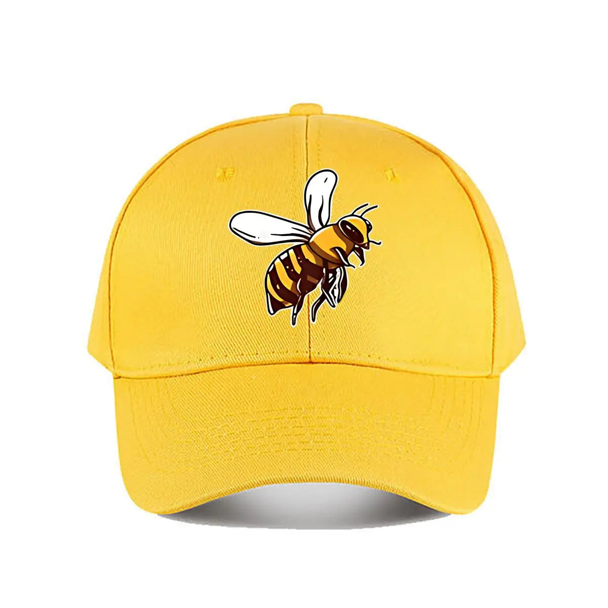 Cartoon Bee Vinyl Sticker For Laptop Car Baseball Cap