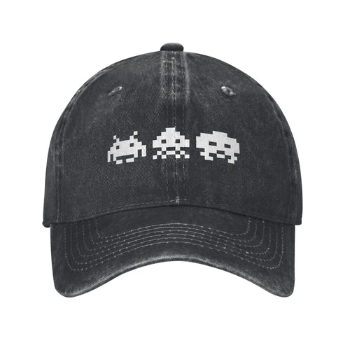 Space Invaders Men Women Baseball Cap